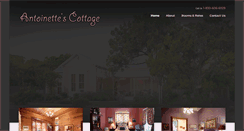 Desktop Screenshot of antoinettescottage.com